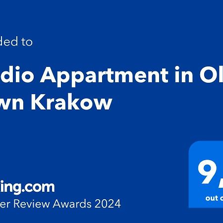 Studio Appartment In Old Town Krakow Ngoại thất bức ảnh